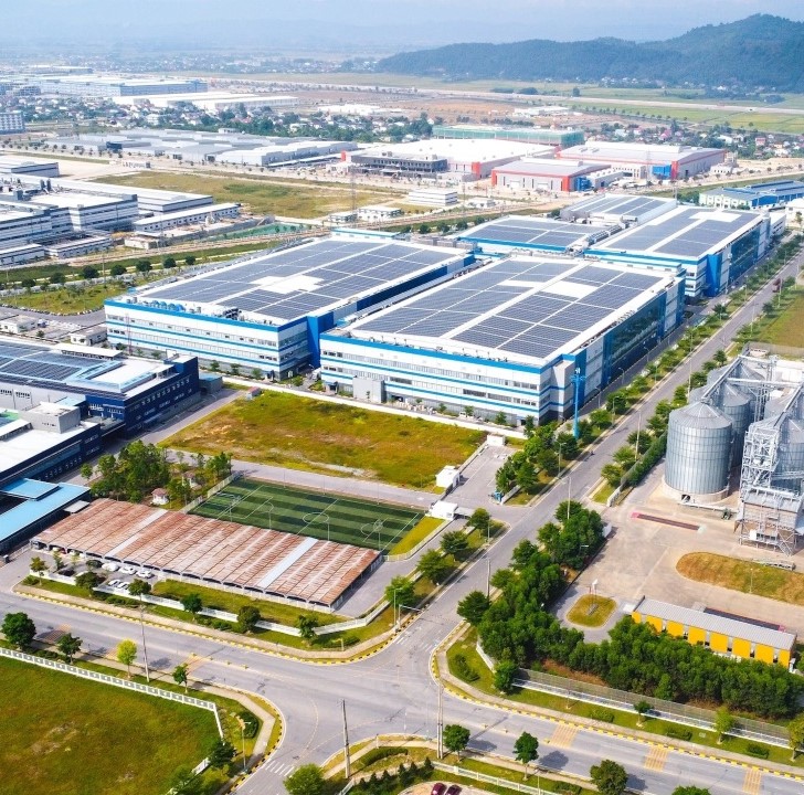 Nhà máy, nhà hàng và các khu công nghiệp